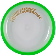 Aerobie frisbee - lietajúci tanier Superdisc - zelený