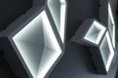 HEITRONIC HEITRONIC LED prisadené svietidlo Aleksa 8W 160x160mm denná biela 27925