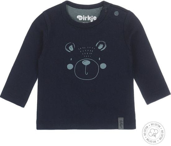 Dirkje chlapčenské tričko s medvedíkom z bio bavlny WDB0210