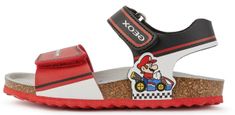 Geox chlapčenské sandále Ghita Super Mario J258LB 000BC C0020 červená 25