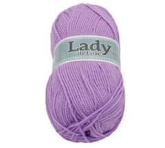Priadza LADY de Luxe - 100g / 238 m - svetlá fialová