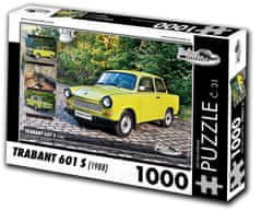 RETRO-AUTA© Puzzle č. 31 Trabant 601 S (1988) 1000 dielikov
