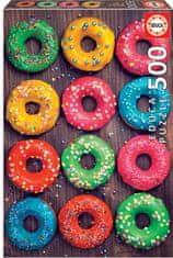 EDUCA Puzzle Farebné donuty 500 dielikov
