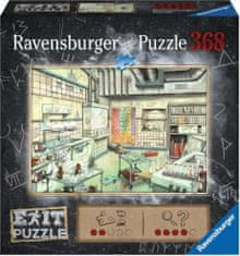 Ravensburger Únikové EXIT puzzle Laboratórium 368 dielikov