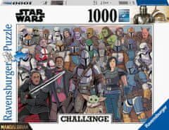 Ravensburger Puzzle Challenge: Star Wars Baby Yoda 1000 dielikov