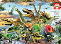 EDUCA Puzzle Dinosaury 500 dielikov