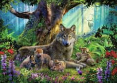 Ravensburger Puzzle Vlky v lese 1000 dielikov