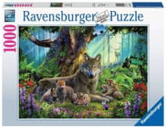 Ravensburger Puzzle Vlky v lese 1000 dielikov