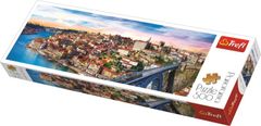 Trefl Panoramatické puzzle Porto, Portugalsko 500 dielikov
