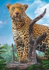 Trefl Puzzle Divoký leopard 500 dielikov