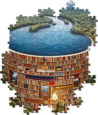 Clementoni Puzzle Priehrada z kníh 1000 dielikov