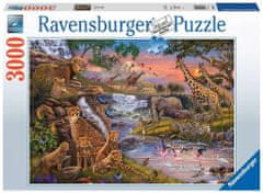 Ravensburger Puzzle Kráľovstvo zvierat 3000 dielikov