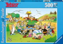 Ravensburger Puzzle Asterix a Obelix: Dedinka 500 dielikov