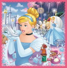 Trefl Puzzle Disney princezné: Čarovný svet 3v1 (20,36,50 dielikov)
