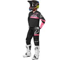 Alpinestars Dámské motokrosové nohavice Stella Fluid pants black/pink fluo vel. 30