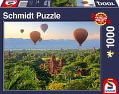 Schmidt Puzzle Teplovzdušné balóny nad Mandalay 1000 dielikov