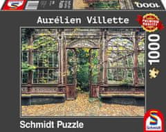Schmidt Puzzle Zarastené klenbové okná 1000 dielikov