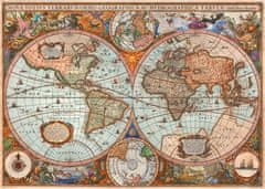 Schmidt Puzzle Historická mapa sveta 3000 dielikov