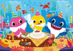 Clementoni Obojstranné puzzle Baby Shark: Oslava 60 dielikov
