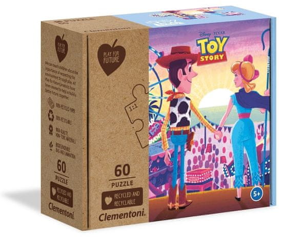 Clementoni Play For Future Puzzle Príbeh hračiek 60 dielikov
