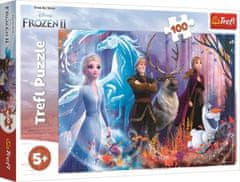 Trefl Puzzle Ľadové kráľovstvo 2: Mrazivá mágia 100 dielikov