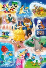 Clementoni Puzzle Disney: Čas na tanec MAXI 24 dielikov