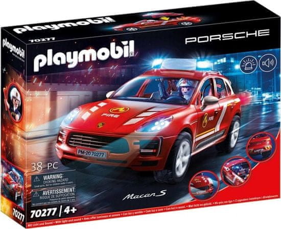 Playmobil  Porsche 70277 Porsche Macan S Hasiči