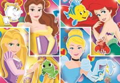 Clementoni Puzzle Disney princezné: S kamarátmi 104 dielikov