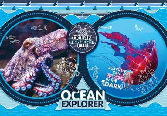 Clementoni Puzzle National Geographics: Oceánska expedícia 180 dielikov