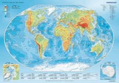 Trefl Puzzle Mapa sveta 1000 dielikov