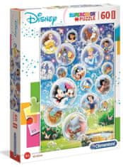 Clementoni Puzzle Disney rozprávky MAXI 60 dielikov