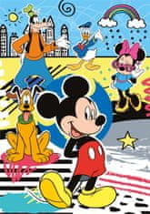 Clementoni Puzzle Mickey Mouse 104 dielikov a 3D puzzle Mickey