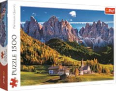 Trefl Puzzle Údolie Val di Funes, Dolomity 1500 dielikov