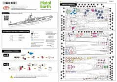 Metal Earth 3D puzzle USS Missouri BB-63 (ICONX)