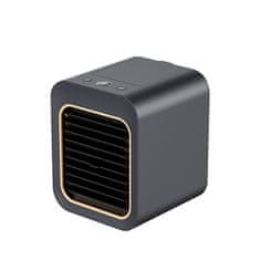 Ventilátor a zvlhčovač vzduchu CUBE - Čierny