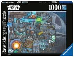 Ravensburger Puzzle Star Wars: Kde je Chewbacca? 1000 dielikov