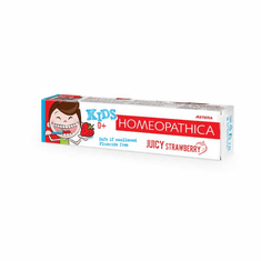 Aroma Zubná pasta 0+ Šťavnatá jahoda Astera Homeopathica 50 ml