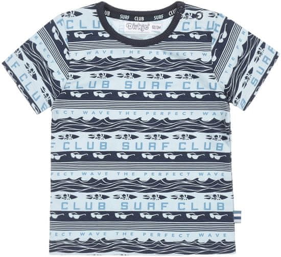 Dirkje chlapčenské vzorované tričko - Surf Club XD0225A