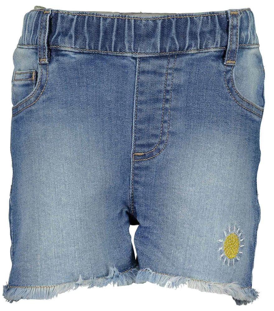 Blue Seven dievčenské džínsové kraťasy Sunny Side 740065 X modré 128