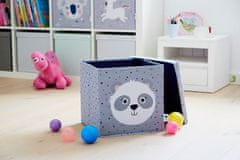 Love It Store It Úložný box na hračky s krytom Happy Kids - Panda