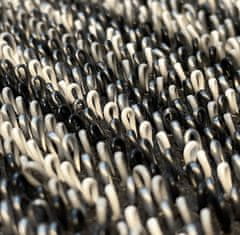 protismyku Bazénová rohož De-Swim - 969 - sivo - čierny melír / 60 x 100 cm
