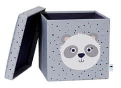 Love It Store It Box na hračky / stolička, Happy Kids - Panda