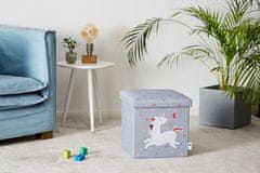 Love It Store It Box na hračky / stolička, Happy Kids - Unicorn