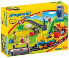Playmobil  1.2.3. 70179 Moja prvá železničná dráha