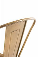 BHM Germany Barová stolička Gilet, zlatá