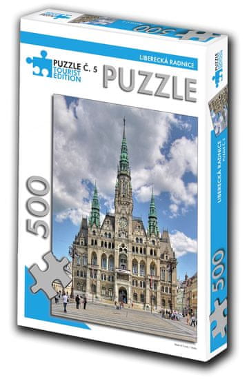 Tourist Edition Puzzle Liberecká radnica 500 dielikov (č.5)