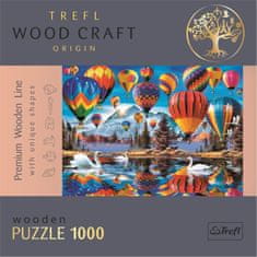 Trefl Wood Craft Origin Puzzle Farebné balóny 1000 dielikov