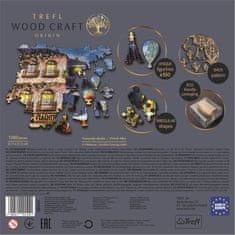 Trefl Wood Craft Origin puzzle Francúzska ulica 1000 dielikov