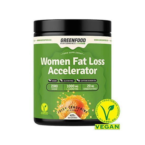 GreenFood Performance nápoj pre ženy Fat Loss Accelerator 420 g
