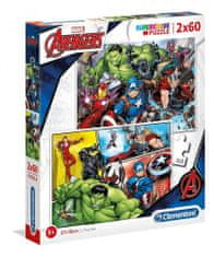 Clementoni Puzzle Avengers 2x60 dielikov